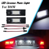 2PCS/lot LED car number License Plate Light lamp auto tail lighting for BMW 1 6 Z Series E63 E64 E81