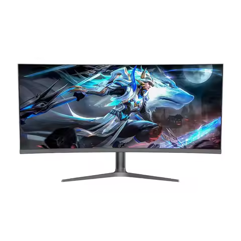 Large 38 Inch Curved VA Panel 21:9 100% SRGB 144Hz PC Gaming Monitor
