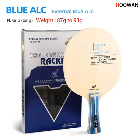 Original 729 Friendship Blue ALC Table Tennis Blade 5 Wood 2 Arylate Carbon Professional Ping Pong B