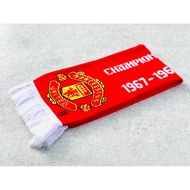 MANCHESTER UNITED UCL FINAL 2008 Scarf 󠁧󠁢󠁥󠁮󠁧󠁿