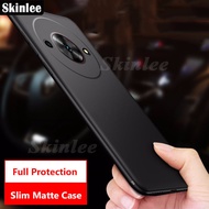For ZTE Blade A75 5G A75 A55 A35 4G Case Ultra Thin Silica Gel Smooth Silicone Anti Fingerprint Cove