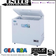 RSA CF220 - CHEST FREEZER RSA 220 LITER FREEZER BOX PEMBEKU RSA CF 220