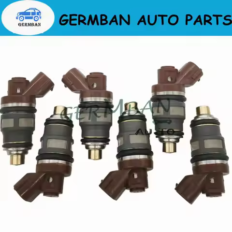 6X 1001-87092 High Performance 840cc E85 Fuel Injector for Toyota MR2 Celica Supra Turbo 3SGTE 1JZGT