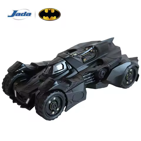 JADA 2015 Arkham Knight Batmobile 1:32 Die-Cast Model - Primer Black with Free-Rolling Wheels JD9871