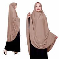 JUMBO syar'i HIJAB /hijab jumbo xxl HIJAB XXL NAURAColor Tudung Sarung Instant Tudung Labuh