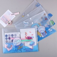 Cartoon A4 Size File Button File Paper File Plastic A4  File Folder
