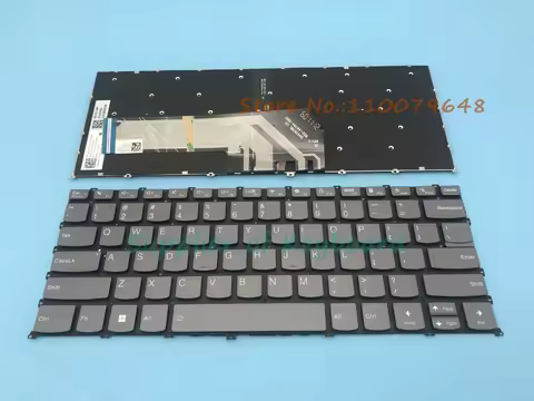NEW English/Russian Keyboard For Lenovo FLEX 5-14ALC7 5-14IAU7 5-14IRU8 5-14ABR8 82R7 82TA 82R9 Lapt