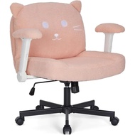 Criss Cross Chair With Wheels And Arms, Cross Legged Office Chair With Wide Seat, Adjustable Cute Co