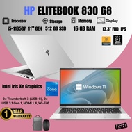 HP ELITEBOOK 830 G6,G7,G8,G9 -  i7 /  i5  - 32GB DDR4 RAM / 1TB NVME SSD  13.3"inch FHD IPS (1920x10