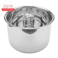 6L Pressure Cooker Inner Pot Rice Pressure Cooker Liner Stainless Steel Inner Pot Minute Pressure Co