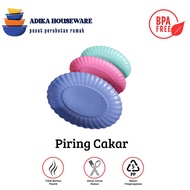 (12 PCS) CLAW PLATES - SHELL-SHAPED PLASTIC OVAL PLATES - SIDE DISH SERVING PLATES