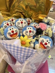 多啦A夢毛公仔花束 畢業/生日禮物