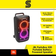 JBL PartyBox 520 Portable Battery-Powered Speaker