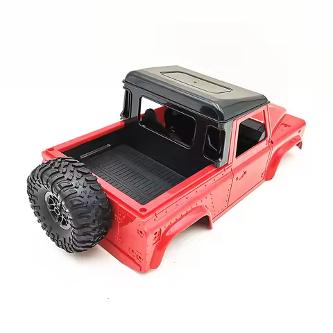 N03R-Plastic Black Car Roof Canopy Replacement Part Cover For MN D90 D91 MN90 MN91 MN99S 1/12 RC Car