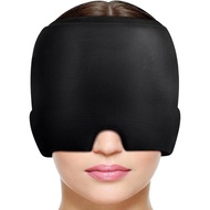 Migraine Headache Relief Cap, Migraine Relief Cap Hot & Cold Therapy Hangover Hat Mask Odorless Migr