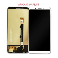 หน้าจอ OPPO F5 จอพร้อมทัชสกรีน จอ+ทัช lcd display for A73 A75 อะไหล่มือถือ หน้าจอ+ แถมชุดไขควง + กาว