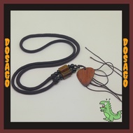 [Combo 3 in 1] Pick Necklace: Agate Stone & Incense Wood Pick Face + Dunlop Turtle Pick + Premium St