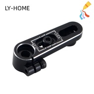 LIAOYING Servo Arm, 7075 25T Aluminum Steering Horn,  Adjustable 15.5 to 20mm Black Servo Swing Arm 