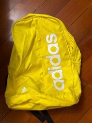 Adidas yellow backpack