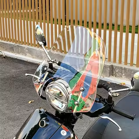 For SYM Fiddle 4 Fiddle 125 Fiddle4 Motorcycle Windshield Deflector Front Windscreen Windproof Board