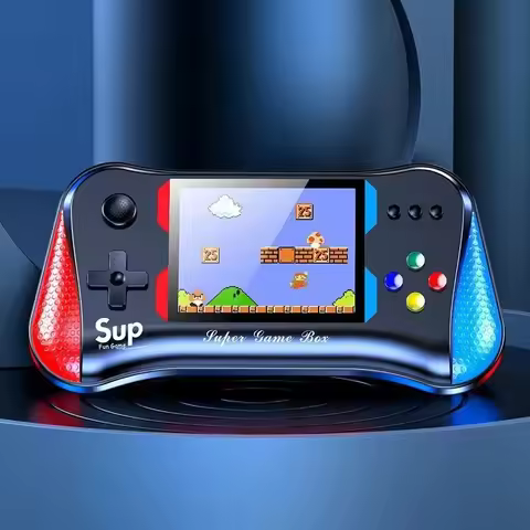 The x7m handheld color screen game console offers 500 brand-new, retro and classic games for childre