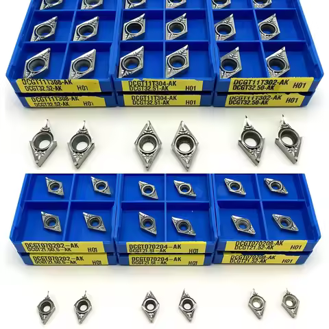 DCGT070202 DCGT070204 DCGT070208 DCGT11T302 DCGT11T304 DCGT11T308 AK H01 Cutting Tool Aluminum Turni