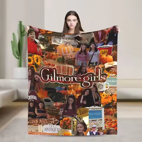 Gilmore Girls Blanket Multi-size Super Soft Cozy Throw Blankets for Sofa Couch and Bed