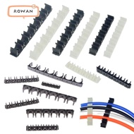 ROWAN Hose Clamp, 6 Way Fixing Water Pipe Holder,  Air Hose Gas Compressor 4mm 6mm 8mm 10mm 12mm Diversion Flow Clip Pneumatic Tube Water Hose