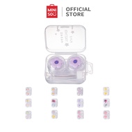 Miniso Portable Storage Box Minimalist Portable Contact Lens Case Compact Travel Kit Tempat Lensa Ko