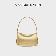 CHARLES and KEITH CK2-80151362-A กระเป๋าซิปเดี่ยวใต้วงแขนกระเป๋าสี่เหลี่ยมขนาดเล็ก