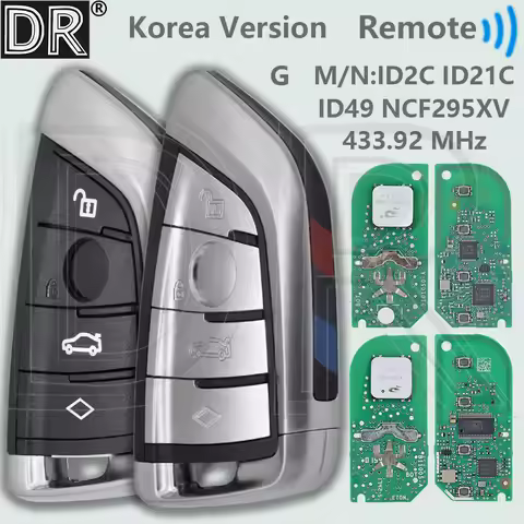DR ID2C ID21C Korea Version ID49 NCF295XV 433.92MHz Original PCB Proximity Car Remote Key For BMW G3