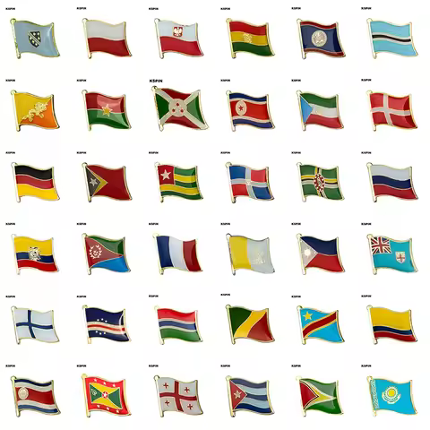 Bosnia Poland Bolivia Belize Botswana Bhutan Burkina Faso Burundi North Korea Germany Flag Badge Lap