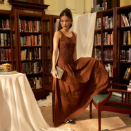 lookbooklookbook marine dress mocha mousse