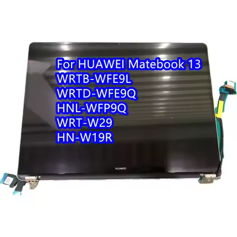 For Huawei matebook 13 WRT-W19L W29L WRTB-WFH9L WFE9L WRTD-WFE9Q LCD Touch Screen Display Assembly 2