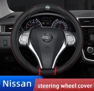 No Smell Thin All Nissan Car Steering Wheel Cover Penutup Stereng Almera Livina Sylphy Teana Juke Xt