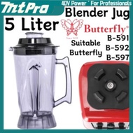 BUTTERFLY 4.0L 5.0L Replacement Blender Cup Jar Jug Blade B-591 592 596 597 Spare Part Alat Ganti