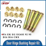 R-EP Fits for Honda Civic EK EG EG6 SI 92 95 D16 B16 CRX Fit Odyssey Door Hinge Bushing Repair Kit A