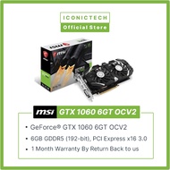 - - used item - -_2nd Hand MSI NVIDIA Geforce GTX1060 6G OC 6GB DDR5 Graphic Card (GeForce GTX 1060 