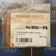 [LOCAL STOCK] Kawasaki | Gasket Reed Valve | 11009-1857 / 11009-1379 | For ZX750-P7 | Kawasaki Genuine Parts