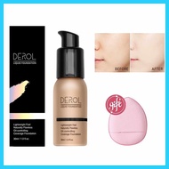 Derol`Ha!Liquid#FX;Foundation+I@b[c!Matte[V!Natural[K!Concealer[O!Poreless Finish Mattifying Oil Co