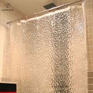 1.8*1.8m Moldproof Waterproof 3D Thickened Bathroom Bath Shower Curtain