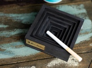 曙MUSE 幾何梯形式煙灰缸 水泥 小物 手作 煙灰缸 梯形