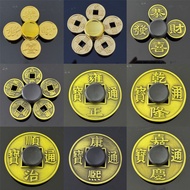 Five Emperor Copper Coins Rotating Coins, Lucky Charms, Cultural Gifts, Vendor Potential 3SSU