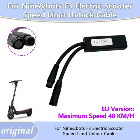 Limit Unlock Cable Unlock-Speed Controller 9-27-32-45KM/H For Nine&bots F3 Scooter Speed Limiter Gea