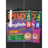 MODUL AKTIVITI INTERAKTIF PBD UASA KSSR SEMAKAN ENGLISH BOOK A+B YEAR 4,5,6 [SASBADI]