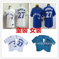 Same Day DeliveryChildren Clothing Women's Clothing Blue Bird Jersey Toronto Blue Jays 27/Guerrerd j