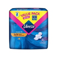 Libresse Maxi Wing (32cm x 24s)/ (24cm x 32s) | libresse | sanitary pad | tuala wanita