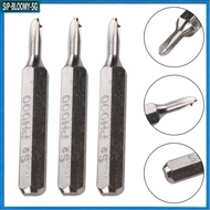 【1.15】 3pcs PH000 Screwdriver Bits 5/32Inch Hex Shank Cross Screwdriver Bit Set