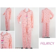 Women's Long Sleeve Pajamas FELANCY Sleepwear 1078PNKF