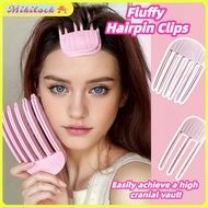 Magic Fluffy Hairpin Clips Fluffy Hairpin Wind-shaped Comb 3/6Teeth Fluffy Hair Style Clips